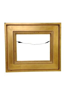 Wall Hanging Gold Leaf Wood Art Photo Frame 8 X 10 Custom